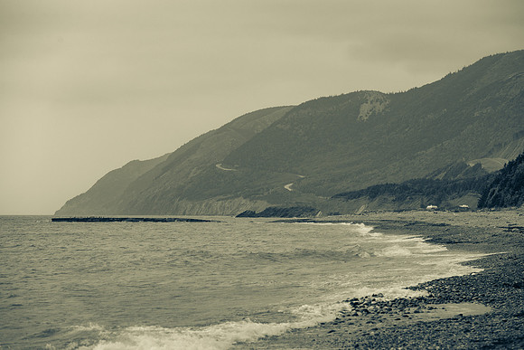 Shoreline near Cheticamp